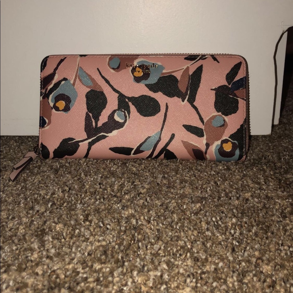 Tropical print Kate spade wallet